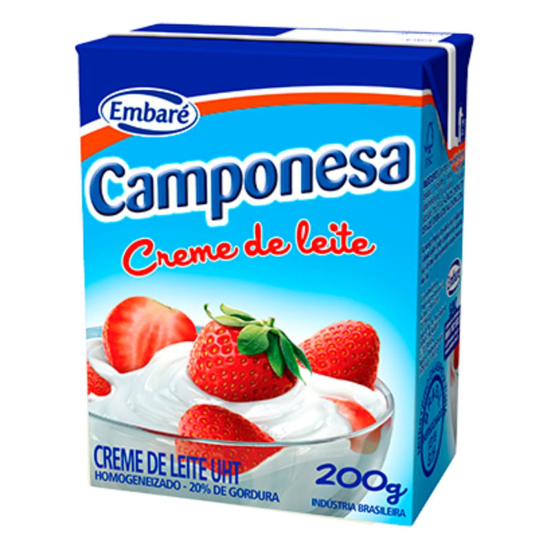 Creme de Leite Camponesa Tradicional 200g