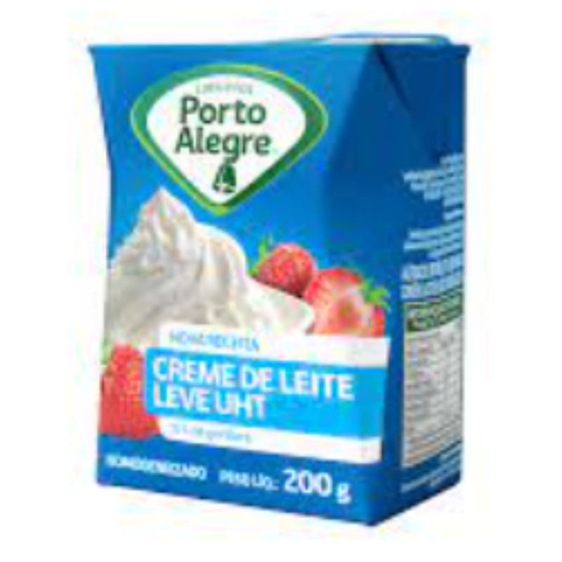 Creme de Leite Leve Porto Alegre 200g