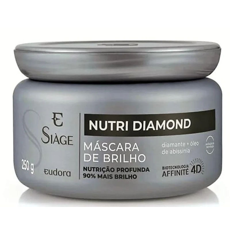 Creme de Tratamento Nutri Diamond Eudora Siáge Pote 250g