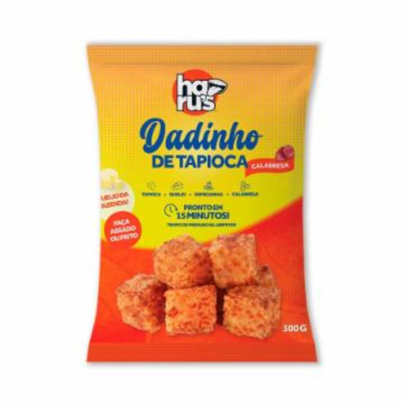 Dadinho Tapioca Calabresa Harus 300g