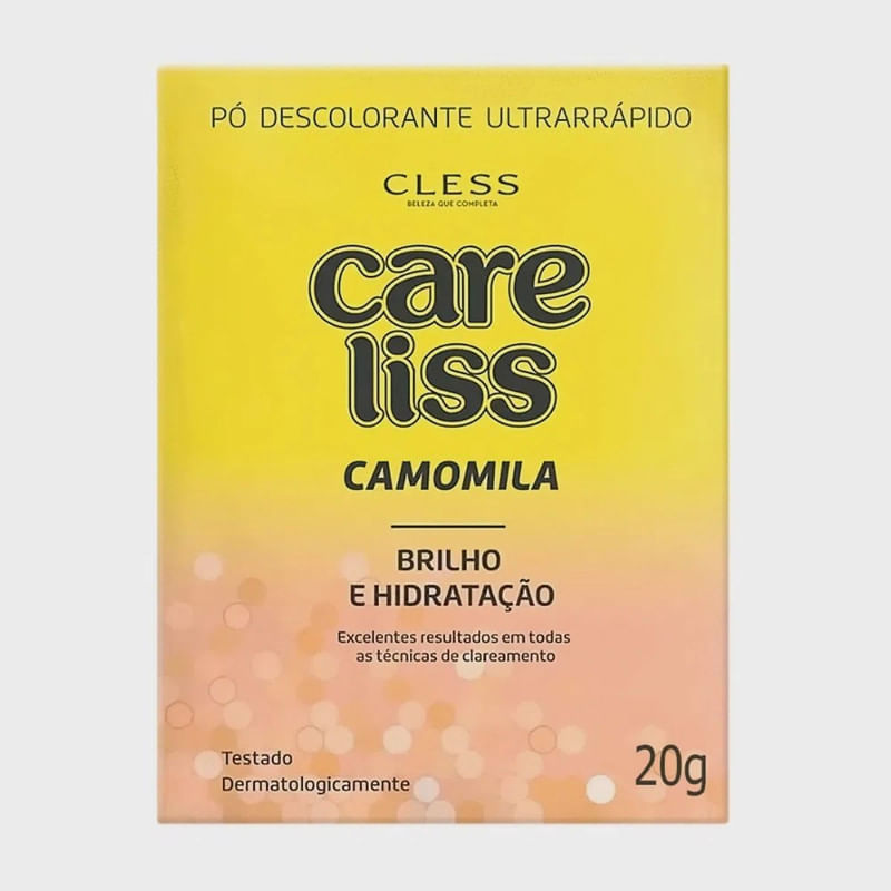 Descolorante em Pó de Camomila Care Liss 20g