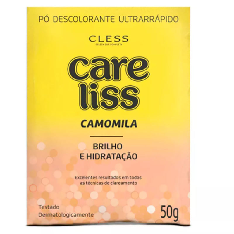 Descolorante em Pó de Camomila Care Liss 50g