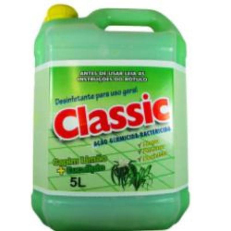 Desinfetante Classic CapimLimão 5L