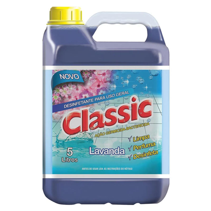 Desinfetante de Uso Geral Lavanda Classic Galão 5L