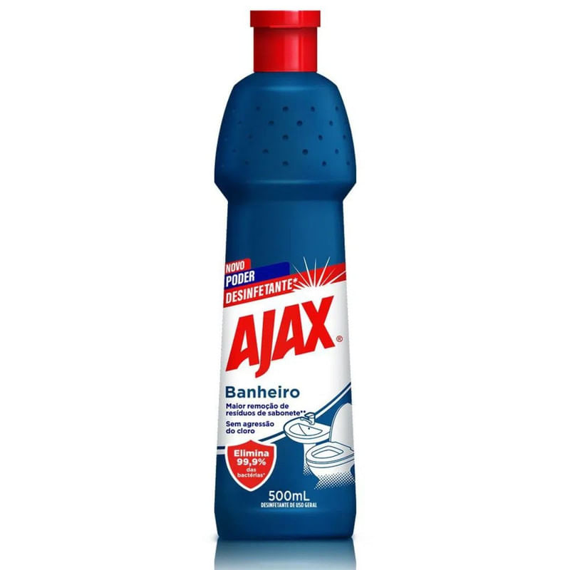 Desinfetante para Banheiro Ajax Frasco 500ml