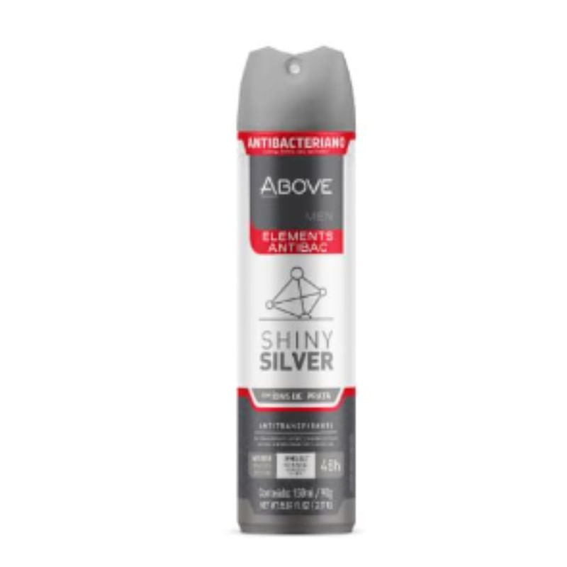 Desodorante Aerosol Elements Shiny Silver Above 150ml