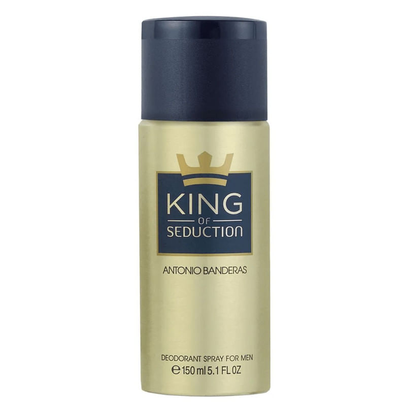 Desodorante King of Seduction Absolute Spray Antonio Banderas Com 150ml