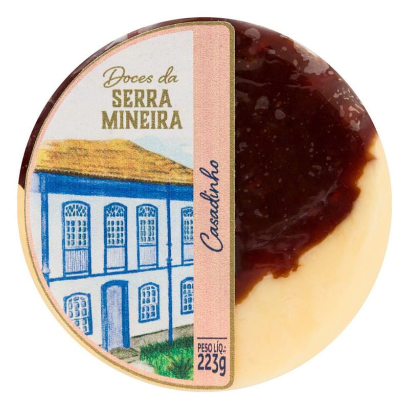 Doce Casadinho Serra Mineira Pacote 223g