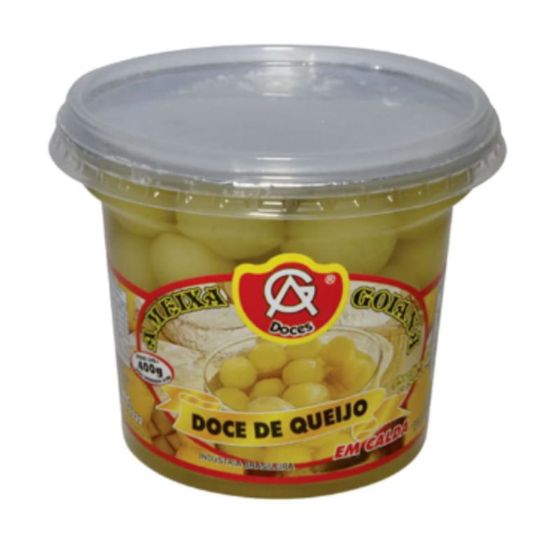 Doce Queijo Com Calda Ameixa Goiana 400g