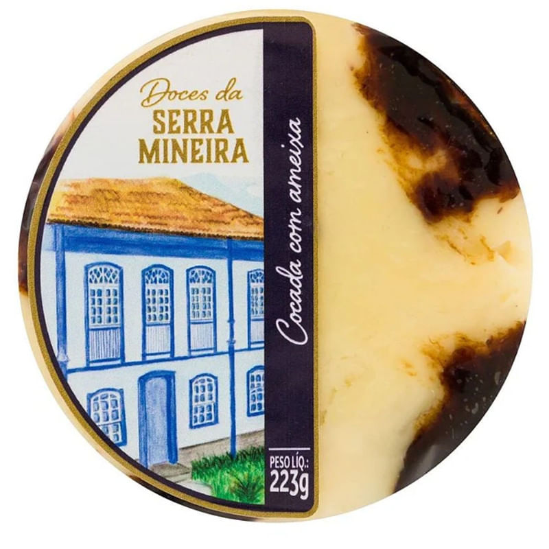 Doce de Cocada com Ameixa Serra Mineira Pacote 223g