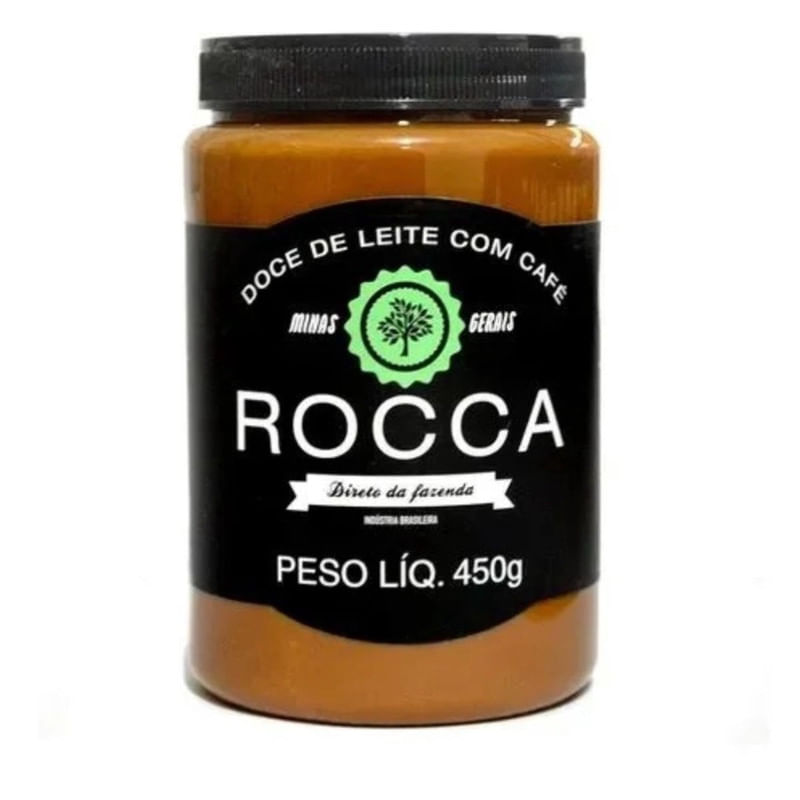 Doce de Leite Com Café Rocca Pote 450g