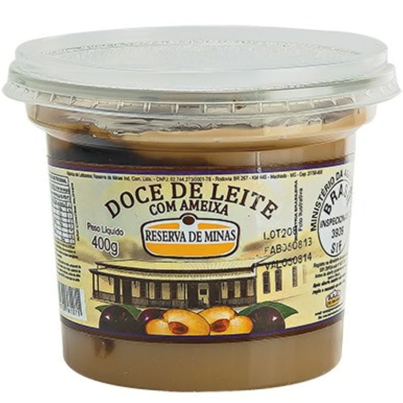 Doce de Leite com Ameixa Reserva de Minas Pote 400g