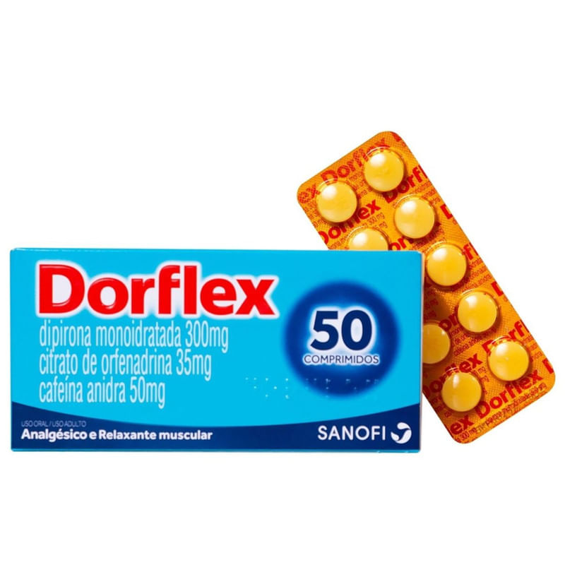 Dorflex Cartela Com 50 Comprimidos