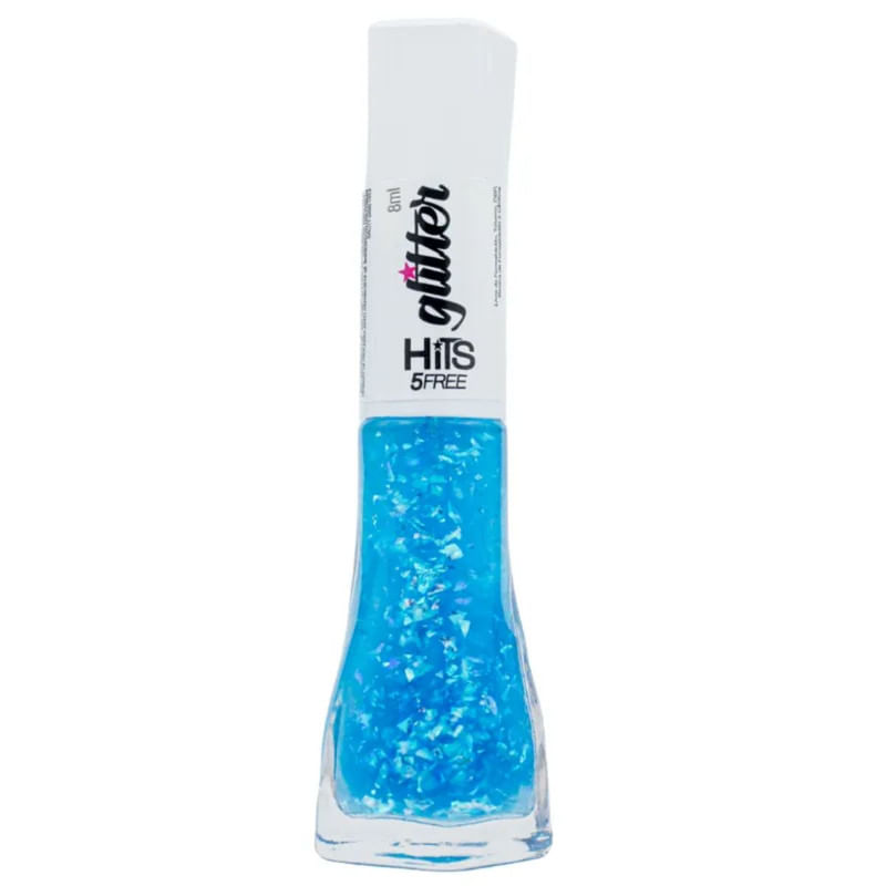 Esmalte Hits Glitter Jelly Blueberry Com 8ml