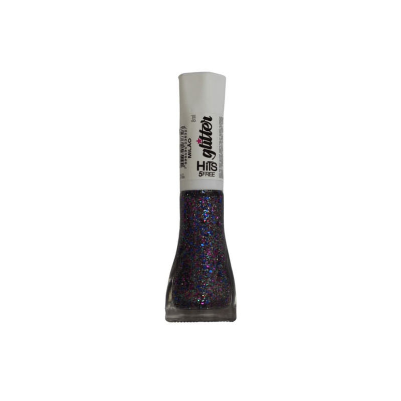 Esmalte Hits Glitter World Milão com 8 ml