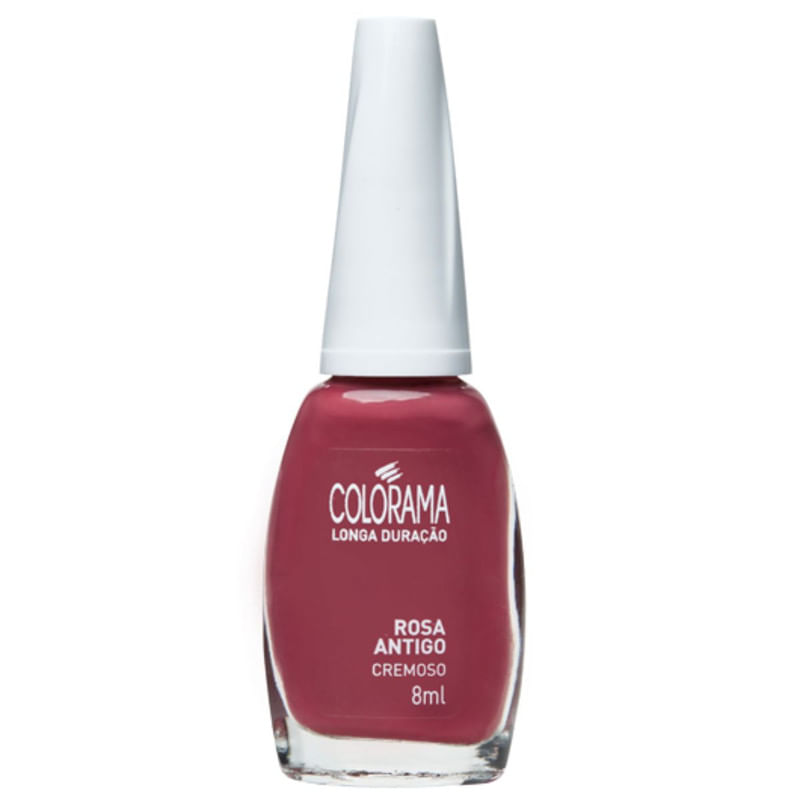 Esmalte Rosa Antigo Colorama 8ml 1 Unidade