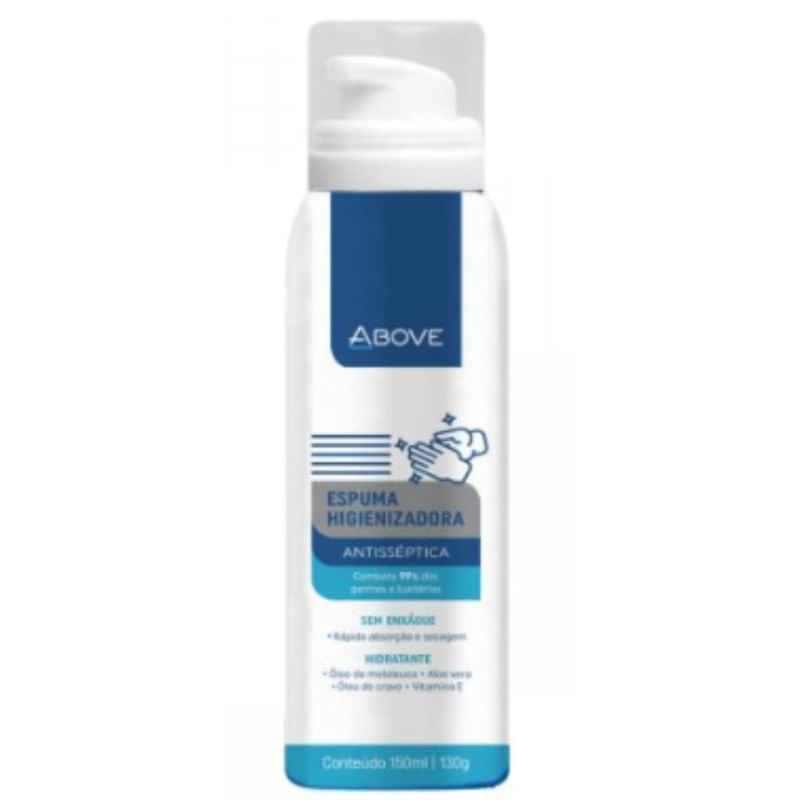 Espuma Higienizadora Antisséptica Above 150ml