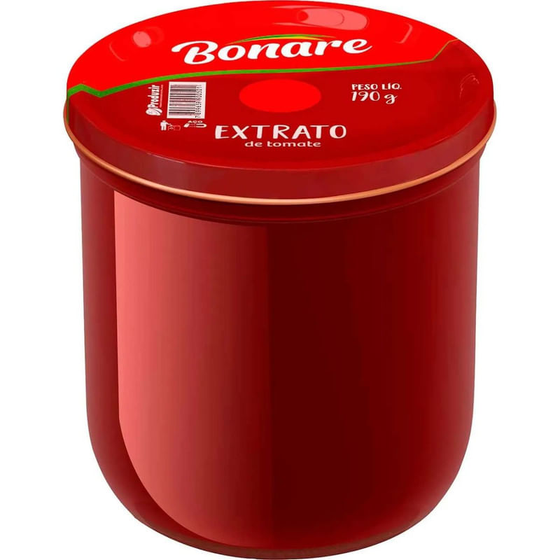 Extrato de Tomate Bonare Vidro 190g