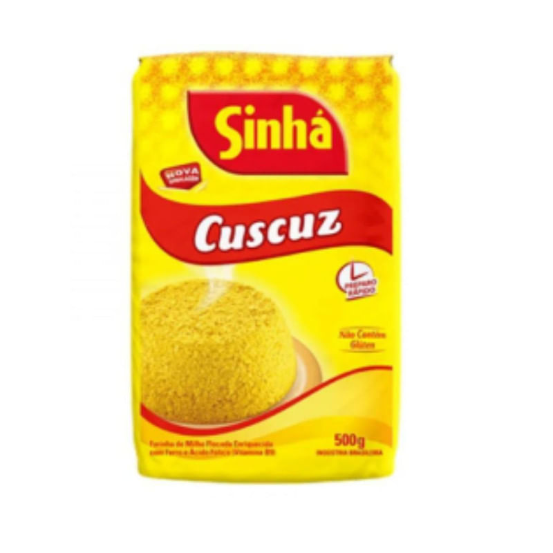 Farinha De Milho Cuscuz Sinhá 500g