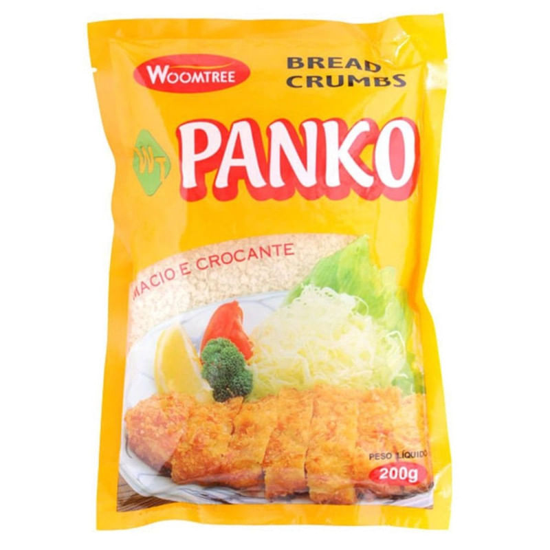 Farinha Flocada Panko Woomtree 200g