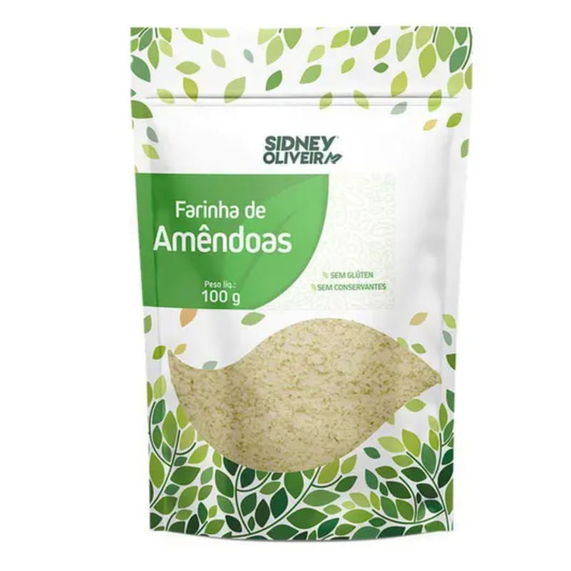 Farinha de Amêndoa Sidney Oliveira 100g