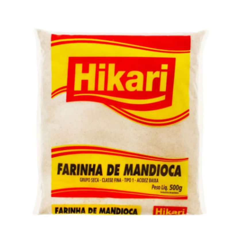 Farinha de Mandioca Crua Hikari 500g