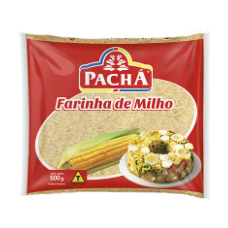 Farinha de Milho Amarela Pachá 500g