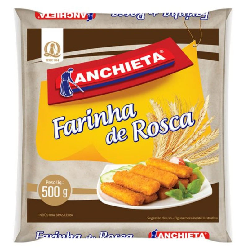 Farinha de Rosca Anchieta Pacote 500g