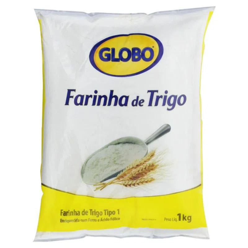 Farinha de Trigo Especial Globo Pacote 1Kg