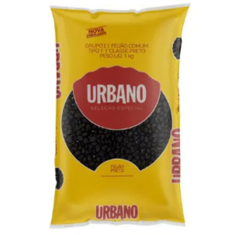 Feijão Preto Urbano 1kg