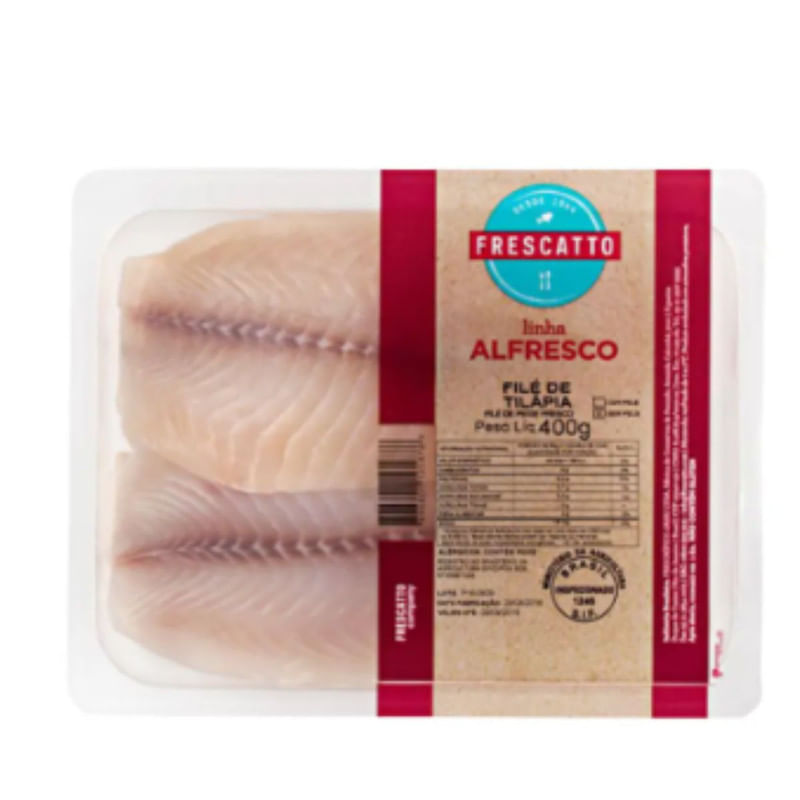 Filé De Tilápia Frescatto 400g