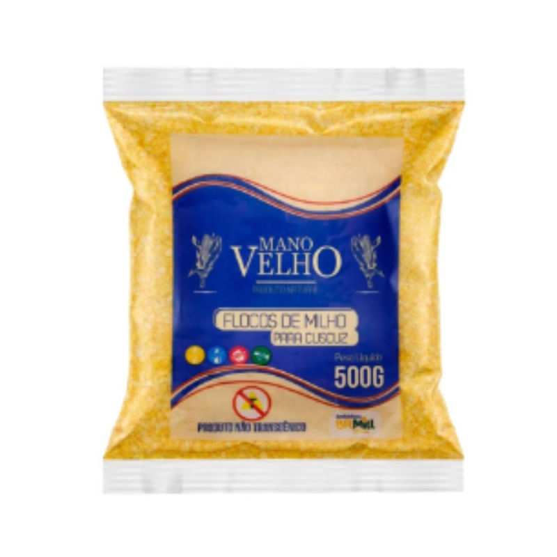 Flocos De Milho Natural Mano Velho 500g