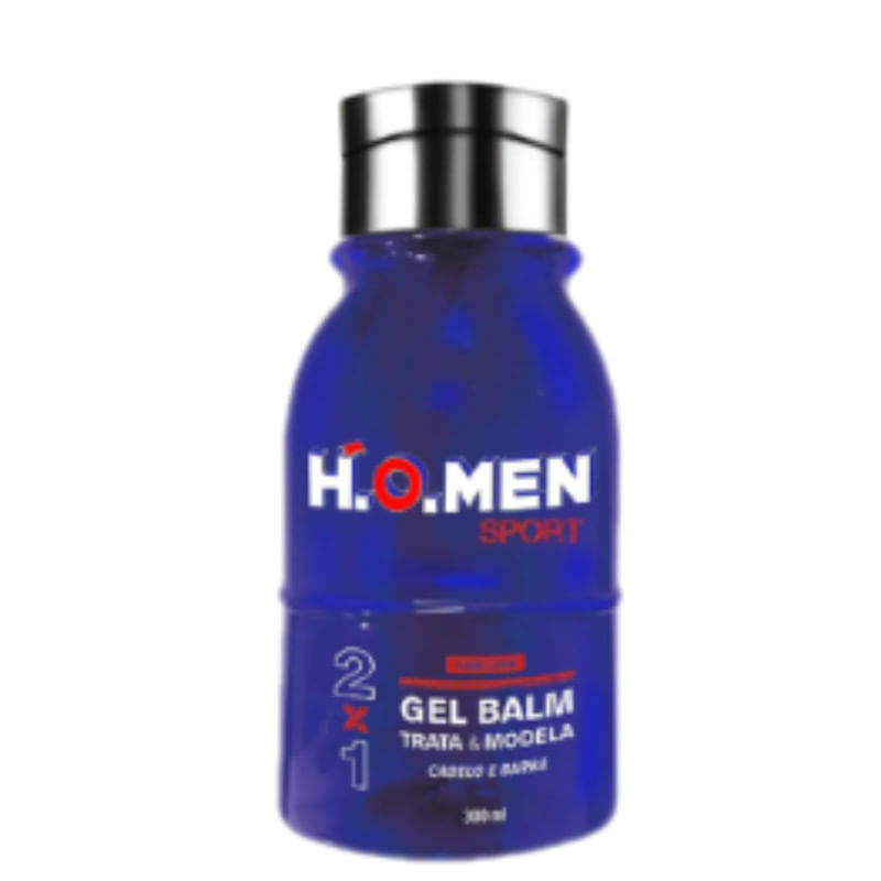 Gel Balm 2 em 1 Sport Cabelo e Barba Homen Black 300ml