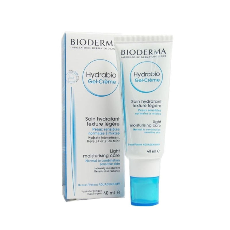 Gel Creme Facial Hydrabio Bioderma Com 40ml