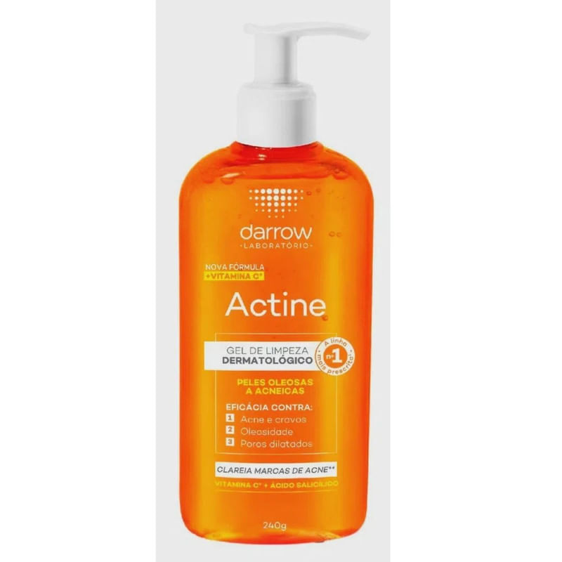 Gel de Limpeza Actine Control Darrow Com 240g