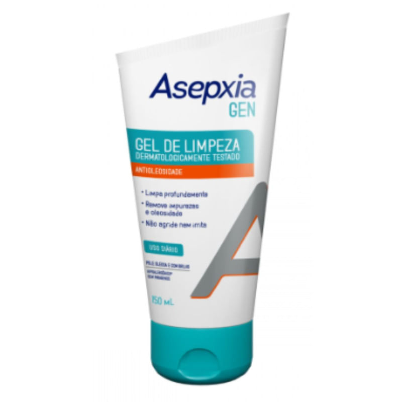 Gel de Limpeza Facial Asepxia Gen 150ml