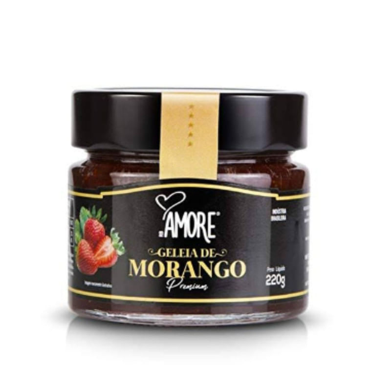 Geleia De Morango Premiun Amore 220g