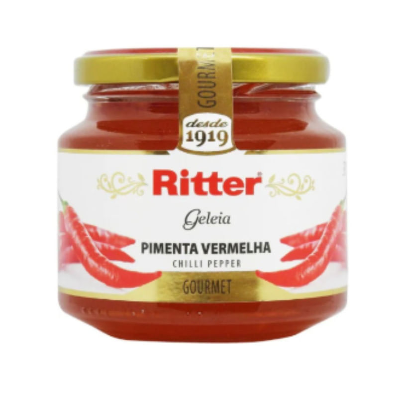 Geleia Gourmet Pimenta Vermelha Ritter 310g