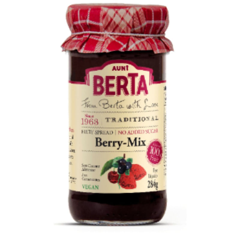 Geléia Israelense Straeberry Aunt Berta 284g