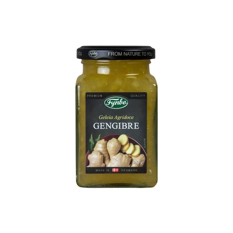 Geléia Premium Agridoce Gengibre Fynbo 285g