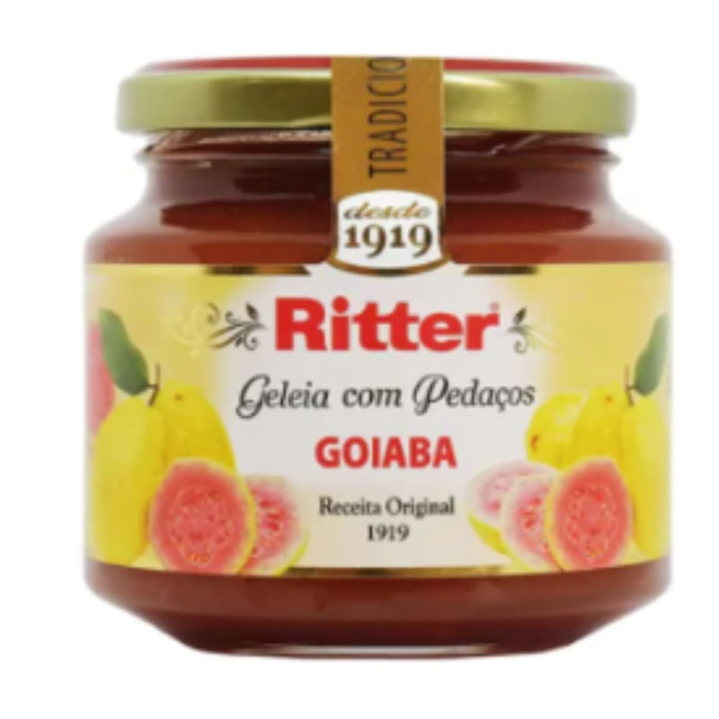 Geleia com Pedaços de Goiaba Ritter 310g