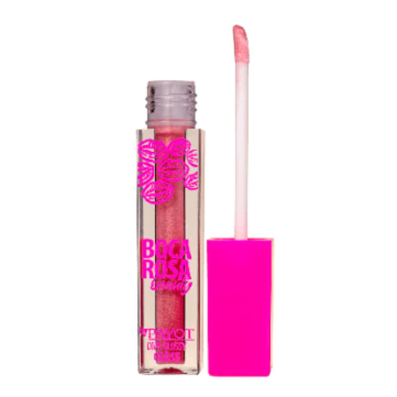 Gloss Labial Boca Rosa Diva Glossy Riri com 3,5 ml