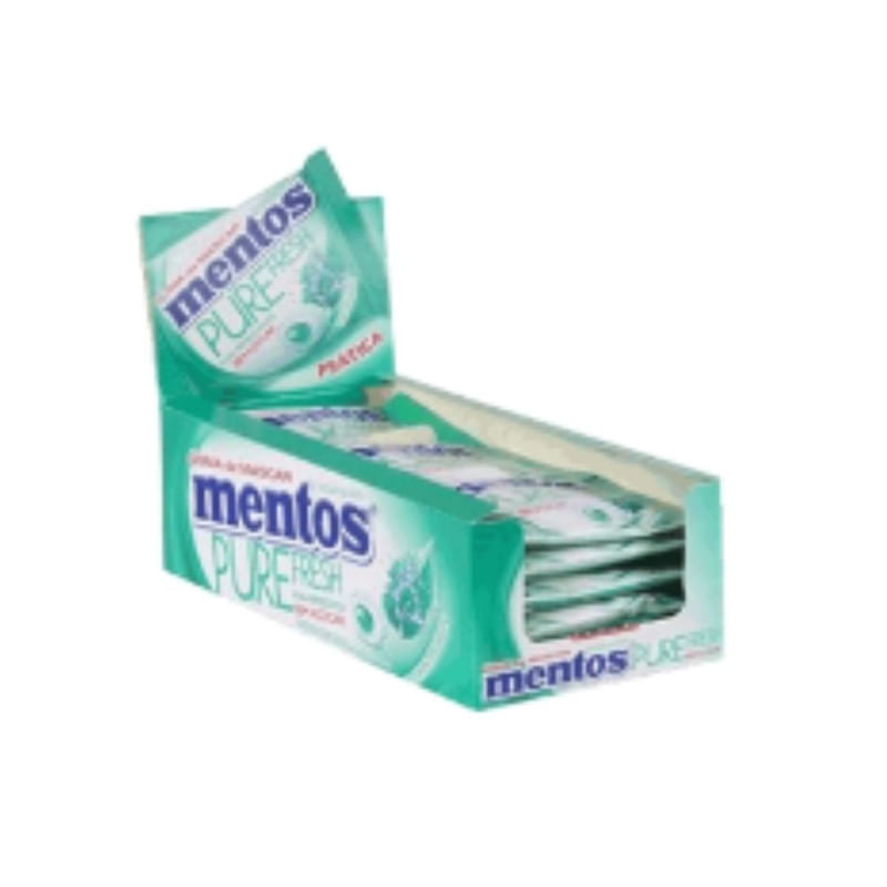 Goma de Mascar Pure Wintergreen Mentos 6g