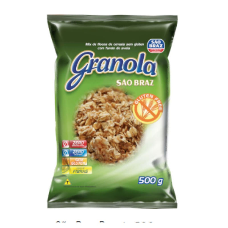 Granola Sem Glúten São Braz 500g