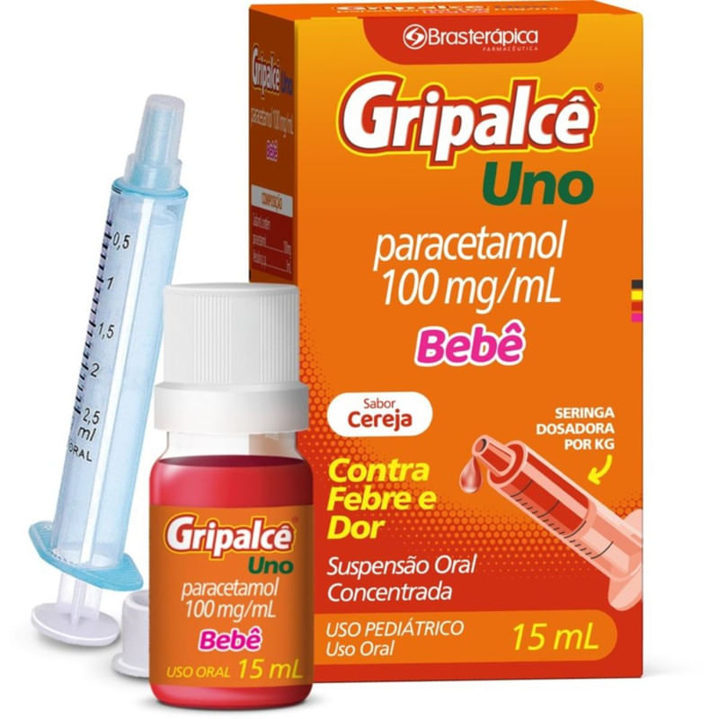 Gripalcê Uno 100mg/mL Frasco Com 15ml