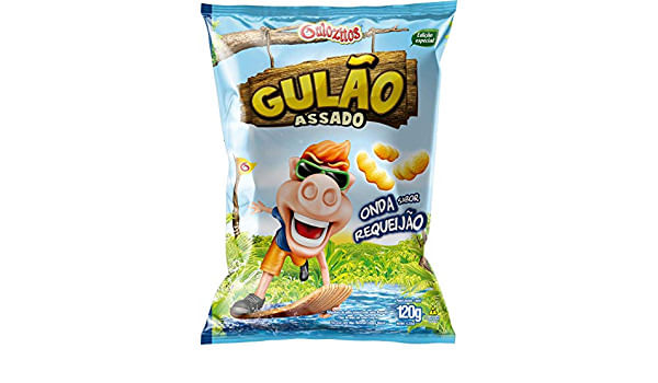 Gulão Assado Sabor Requeijão 120 g