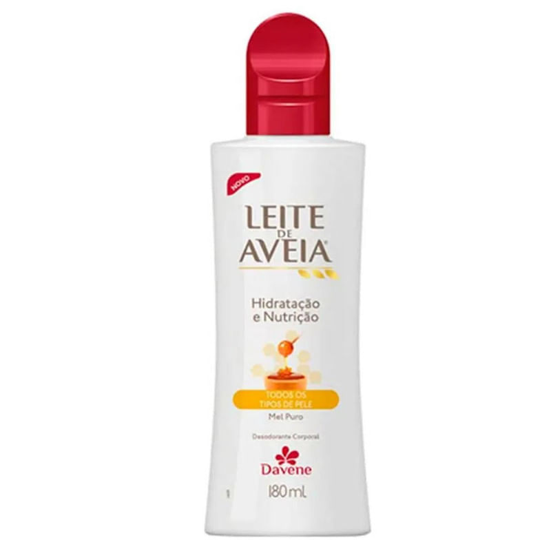 Hidratante Leite de Aveia Mel Puro Davene 180ml