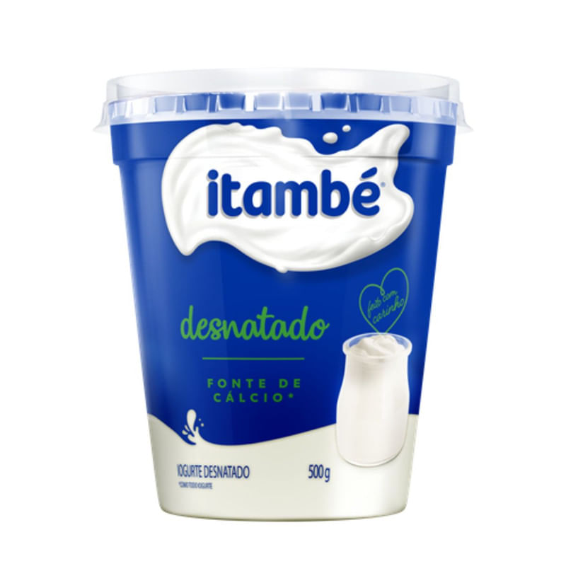 Iogurte Desnatado Itambé Pote 500g