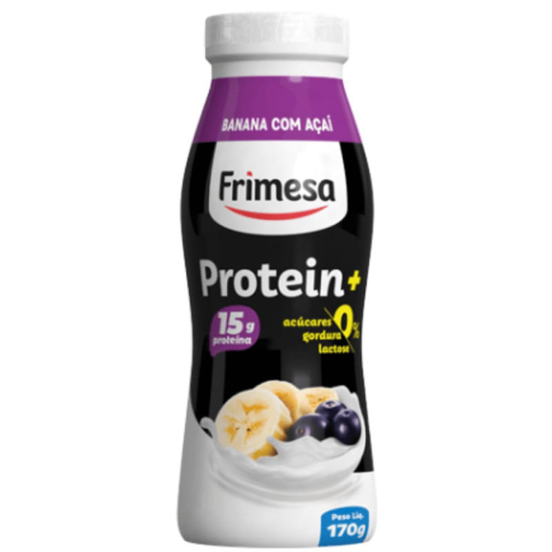 Iogurte Protein Banana e Açaí Frimesa Frasco 170g