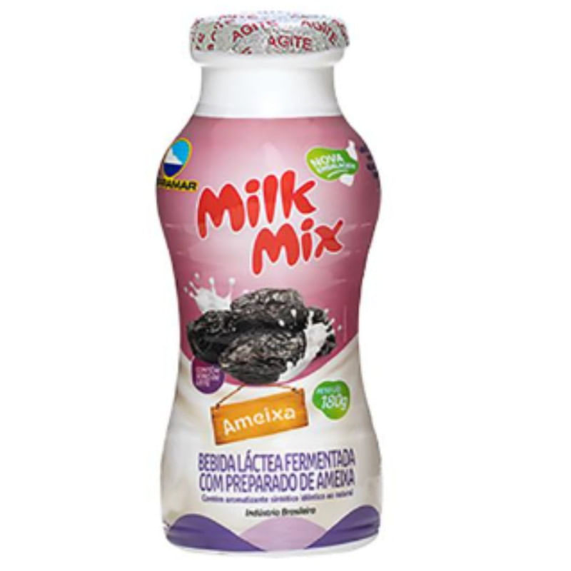 Iorgute De Ameixa Milk Mix 180g